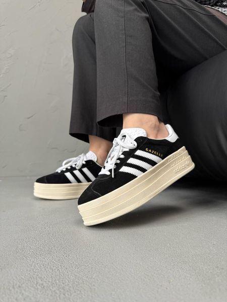 Кросівки Adidas Gazelle Platform Core Black HQ6912 фото