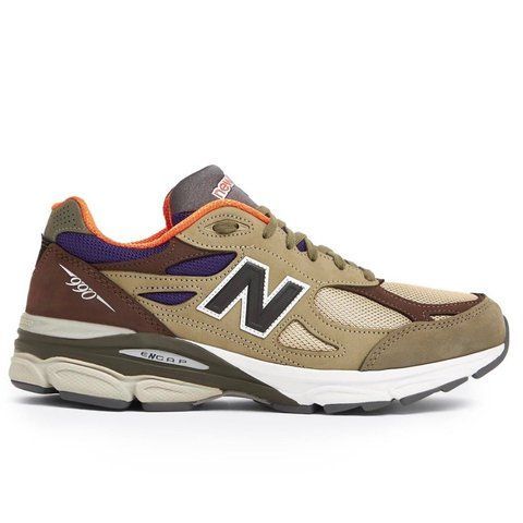 Кросівки чоловічі New Balance 990v3 x Teddy Santis Made in USA Tan Orange M990BT3 фото