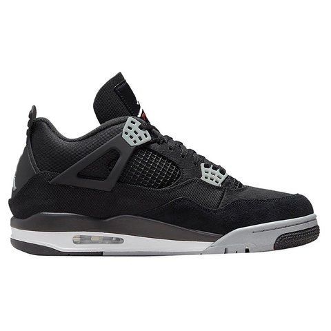 Кросівки Nike Jordan 4 Retro Black Canvas DH7138-006 фото