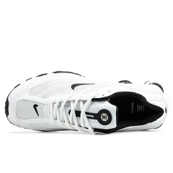 Кросівки чоловічі Nike Shox x Supreme Ride 2 White Black NSSR2WB фото