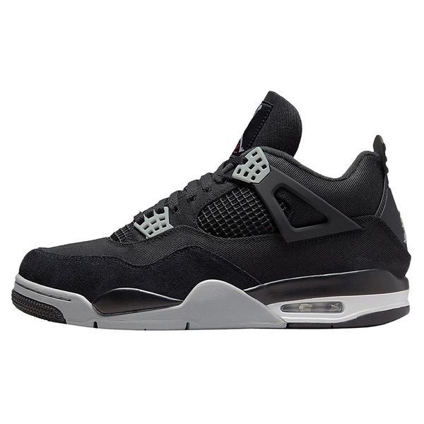 Кросівки Nike Jordan 4 Retro Black Canvas DH7138-006 фото