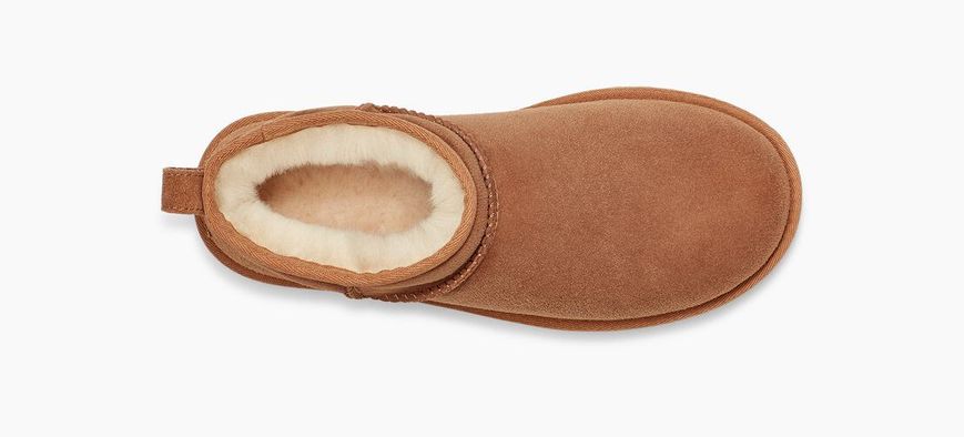 Уггі жіночі UGG Ultra Mini Classic 2 Chestnut 1116109-CHE фото