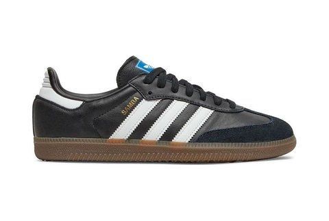Кросівки Adidas Samba OG Black White Gum B75807 фото