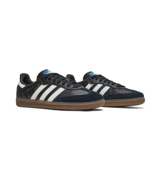 Кросівки Adidas Samba OG Black White Gum B75807 фото