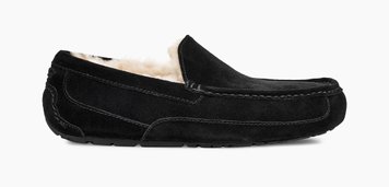 Мокасини UGG Mens Ascot Slipper Black 1101110-BLK фото