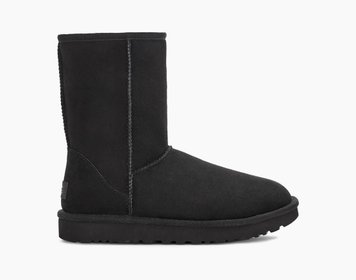 Уггі жіночі UGG Short Classic 2 Black 1016223-BLK фото