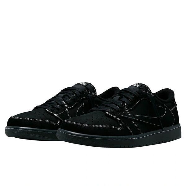 Кросівки Nike Jordan 1 Retro Low OG SP Travis Scott Black Phantom DM7866-001 фото