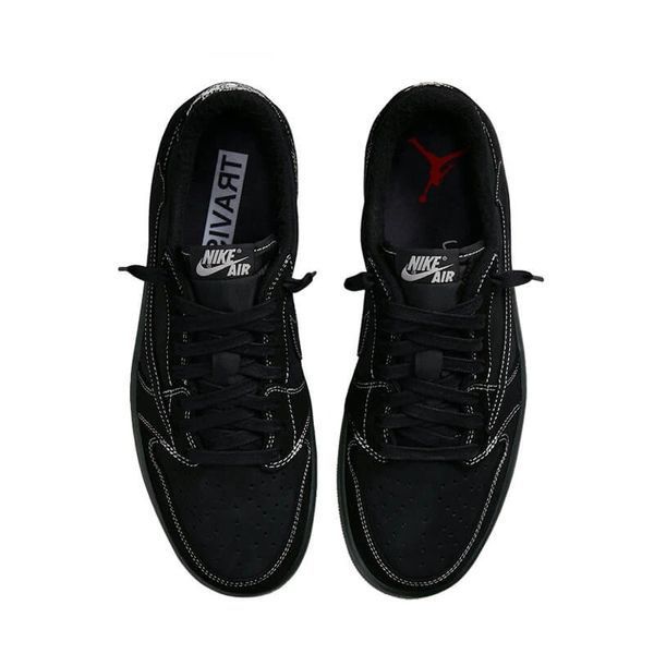 Кросівки Nike Jordan 1 Retro Low OG SP Travis Scott Black Phantom DM7866-001 фото