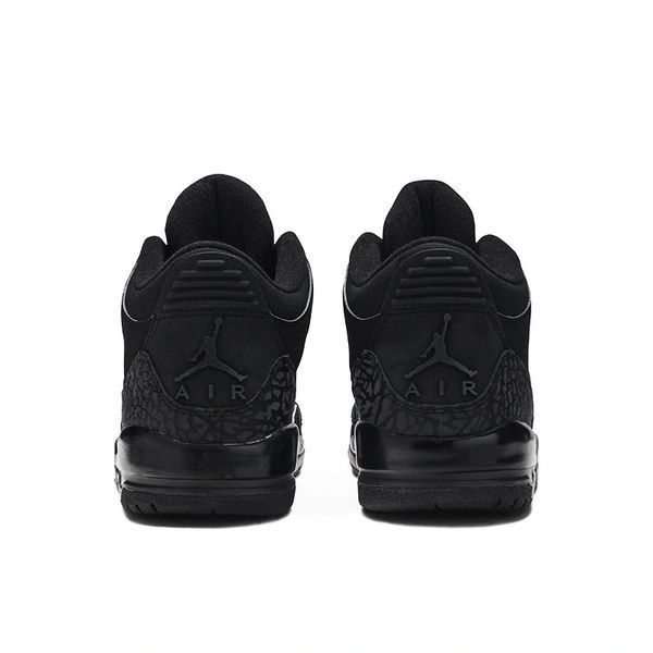 Кросівки Nike Air Jordan 3 Retro Black Cat 136064-002 фото