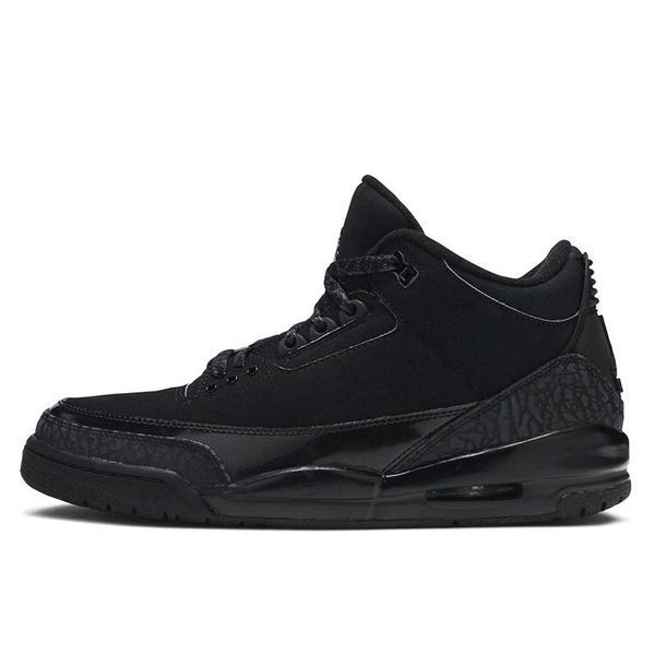 Кросівки Nike Air Jordan 3 Retro Black Cat 136064-002 фото