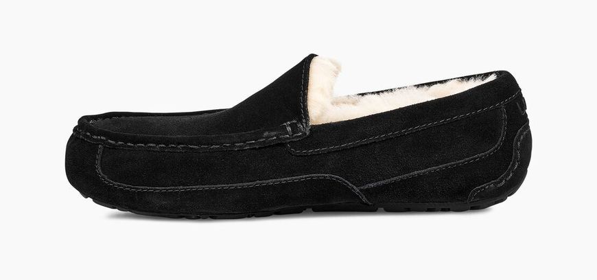 Мокасины UGG Mens Ascot Slipper Black 1101110-BLK фото