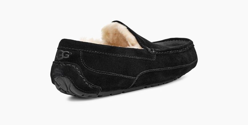 Мокасины UGG Mens Ascot Slipper Black 1101110-BLK фото