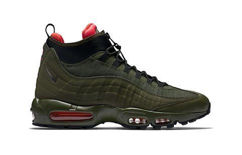 Кросівки чоловічі Nike Air Max 95 Sneakerboot Dark Loden 806809-300 фото