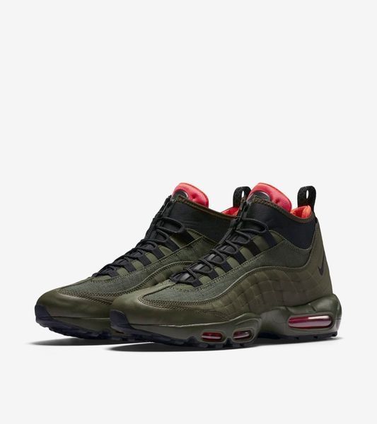 Кросівки чоловічі Nike Air Max 95 Sneakerboot Dark Loden 806809-300 фото