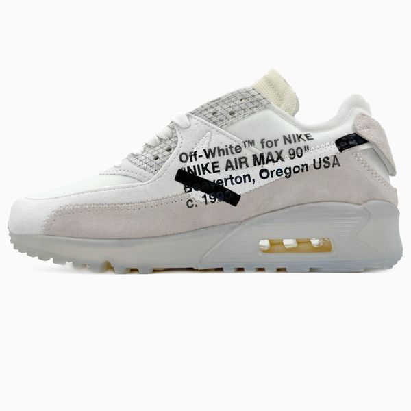 Кросівки чоловічі OFF-White x Nike Air Max 90 GPX White AA7293-100 фото