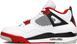 Кросівки чоловічі Air Jordan Retro 4 Fire Red DC7770-160 фото 4