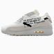 Кросівки чоловічі OFF-White x Nike Air Max 90 GPX White AA7293-100 фото 7