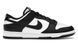 Кросівки Nike SB Dunk Low Retro White Black DD1391-100 фото 1