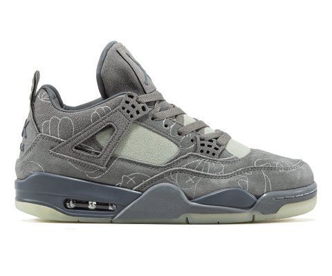 Кросівки Nike Jordan 4 Retro Kaws Grey 930155-003 фото