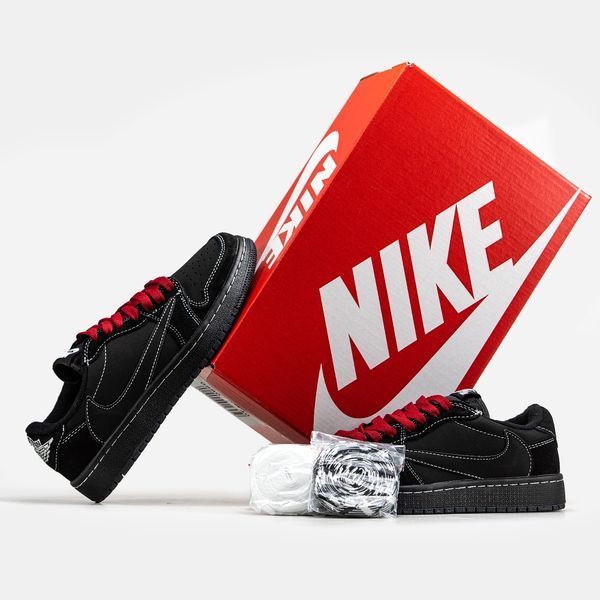 Кросівки Nike Air Jordan 1 Low x Travis Scott DM7866-1400 фото