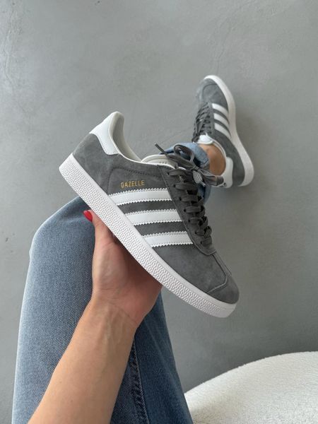 Кросівки чоловічі Adidas Gazelle Grey BA9594 фото