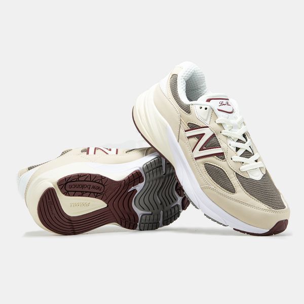 Кросівки New Balance 990v6 x Loro Piana Raw Cashew U990LO6 фото