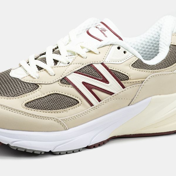 Кросівки New Balance 990v6 x Loro Piana Raw Cashew U990LO6 фото