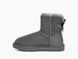 Угги мини UGG Mini Classic 2 Bailey Bow Grey 1016501-GRY фото 4