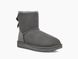 Уггі міні UGG Mini Classic 2 Bailey Bow Grey 1016501-GRY фото 2