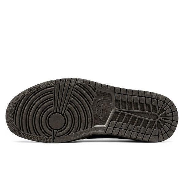 Кросівки чоловічі Nike Air Jordan 1 Low x Travis Scott Brown Black DM7866-642 фото