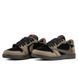 Кросівки чоловічі Nike Air Jordan 1 Low x Travis Scott Brown Black DM7866-642 фото 2