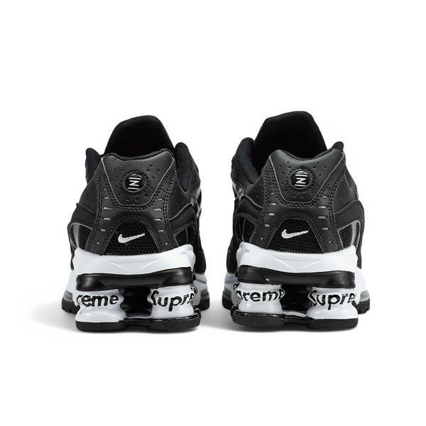 Кросівки чоловічі Nike Shox x Supreme Ride 2 Black White DN1615-001BW фото