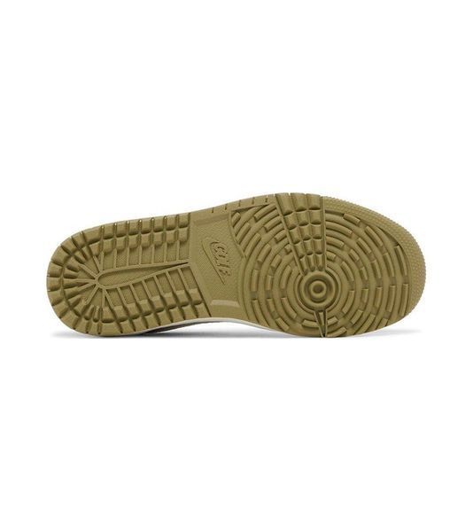 Кросівки чоловічі Nike Air Jordan 1 Retro Low Golf Travis Scott Neutral Olive FZ3124-200 фото
