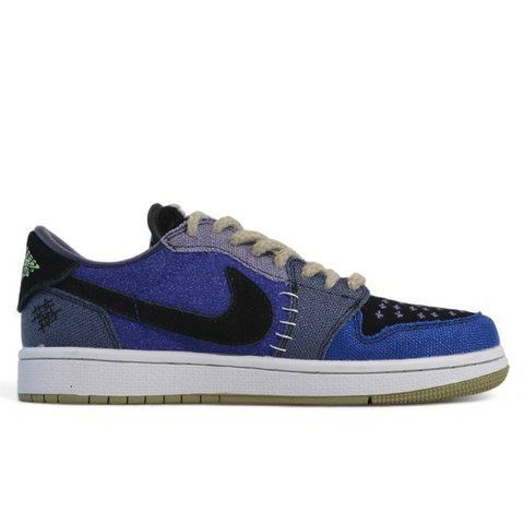 Кросівки Nike Jordan 1 Low Voodoo Alternate Blue Black DM7866-462 фото