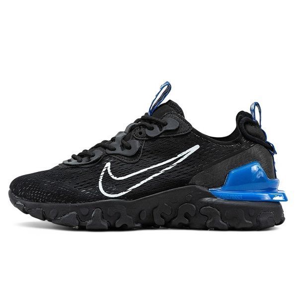Кросівки чоловічі Nike React Vision Black Game Royal DV6491-001 фото