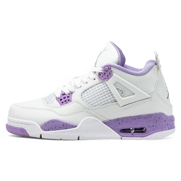 Кросівки Nike Air Jordan 4 White Purple Oreo CT8527-1150 фото