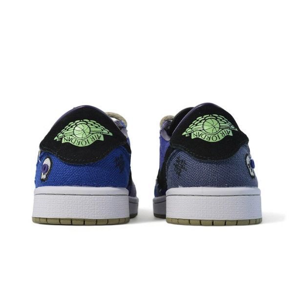 Кросівки Nike Jordan 1 Low Voodoo Alternate Blue Black DM7866-462 фото