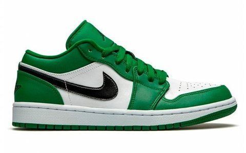 Кросівки Air Jordan 1 Retro Low Pine Green 553558-301 фото