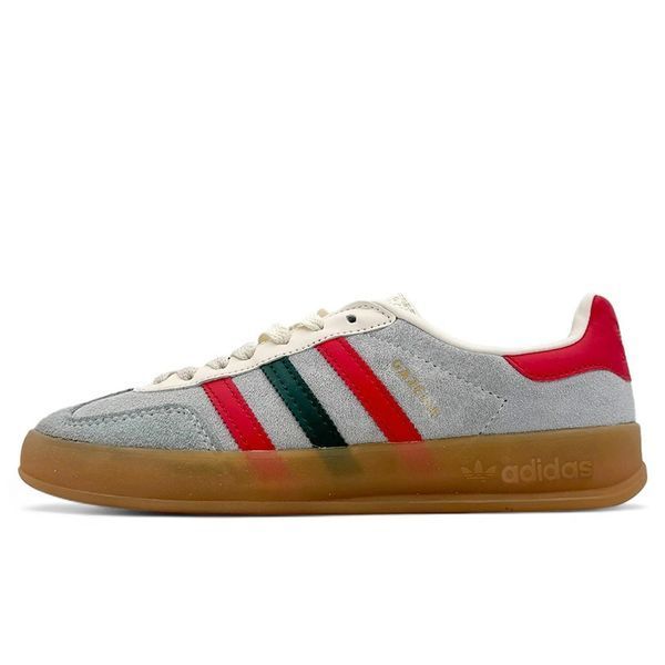 Кросівки Adidas Gazelle Indoor Blue Dawn College Burgundy Green IG4994 фото