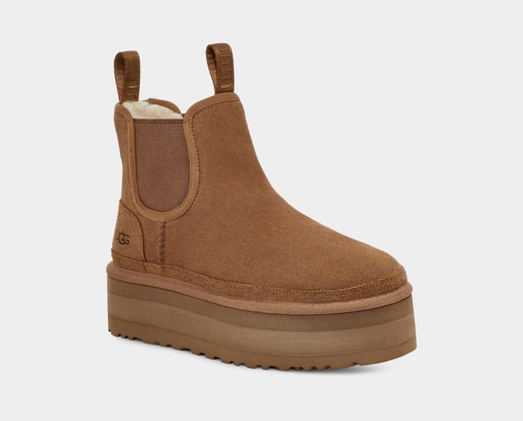 Угги женские UGG Neumel Platform Chelsea Каштан 1134526-CHE фото