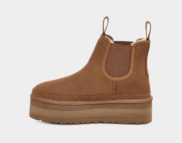 Угги женские UGG Neumel Platform Chelsea Каштан 1134526-CHE фото