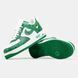Кросівки louis vuitton nike air force 1 low by virgil abloh white green LU4154-W фото 6