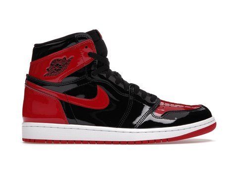 Кросівки Air Jordan 1 Retro High OG Patent Bred 555088-063 фото
