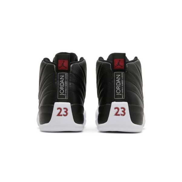 Кросівки Nike Air Jordan 12 Playoffs Retro Black White CT8013-006 фото