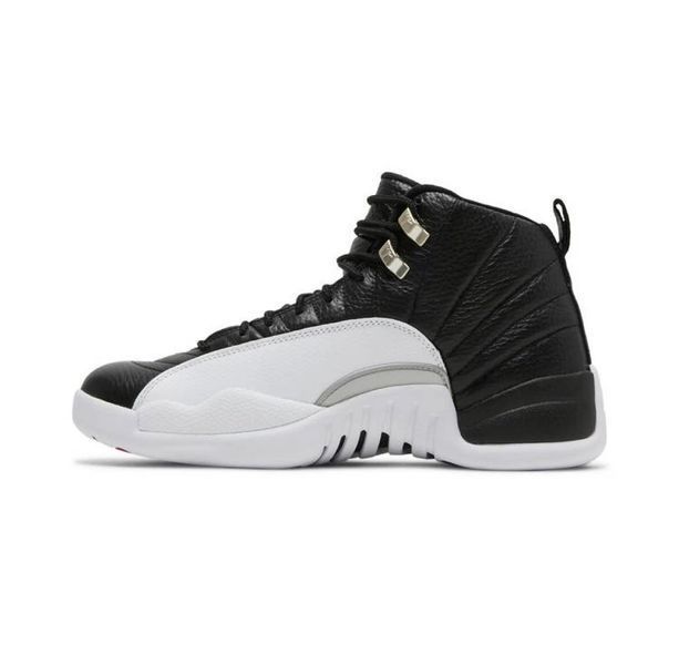 Кросівки Nike Air Jordan 12 Playoffs Retro Black White CT8013-006 фото