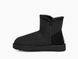 Угги женские UGG Mini Bailey Button Classic ll Черные 1016422-BLK фото 4