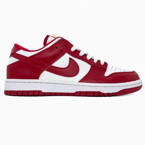 Кросівки Nike Dunk Low Red White DD1391-602 фото