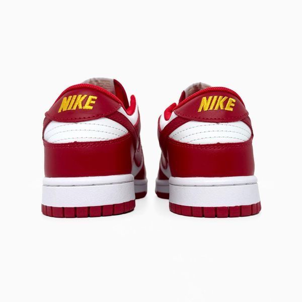 Кросівки Nike Dunk Low Red White DD1391-602 фото