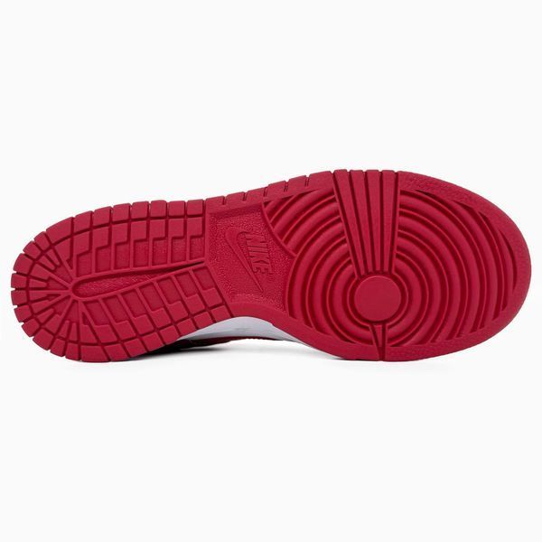Кросівки Nike Dunk Low Red White DD1391-602 фото