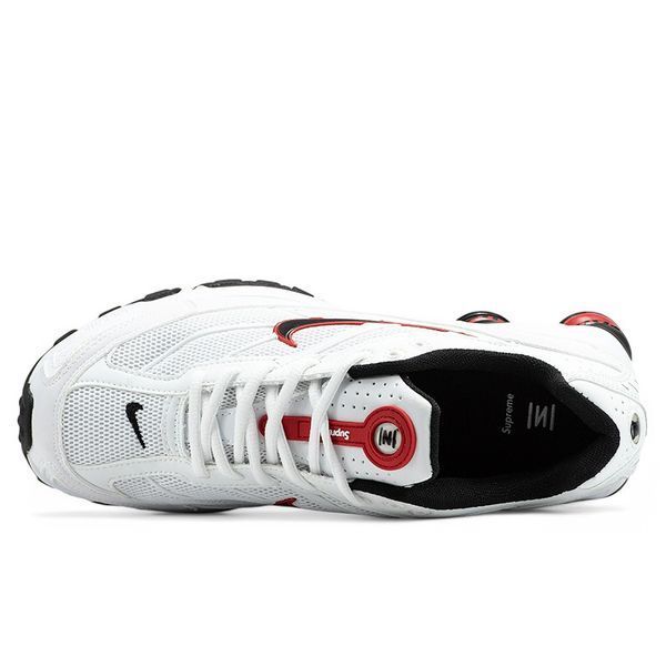 Кросівки чоловічі Nike Shox x Supreme Ride 2 White Red Black DN1615-001WRB фото